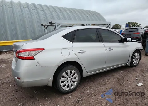 2013 Nissan Sentra S из США, поврежденный, VIN 3N1AB7AP2DL776970